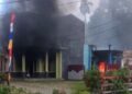 Protes Pengumuman PPPK, Bakar Kantor BKPSDM Manokwari Selatan