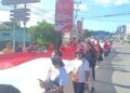 Manokwari Pecahkan Rekor Dunia Muri Pembentangan Bendera Merah Putih 