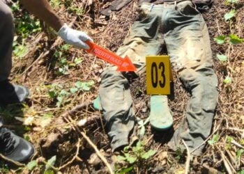 Sesosok Mayat Sisa Tengkorak Ditemukan Warga Di Manokwari