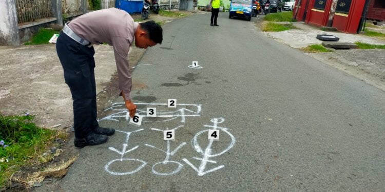 Tabrakan Motor Di Manokwari, Satu Meninggal Dua Luka