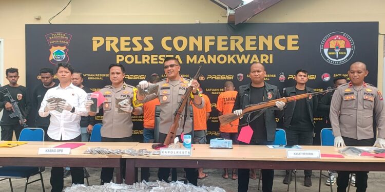 Penangungkapan Ganja Terbesar Di Manokwari Seberat 6 Kilogram